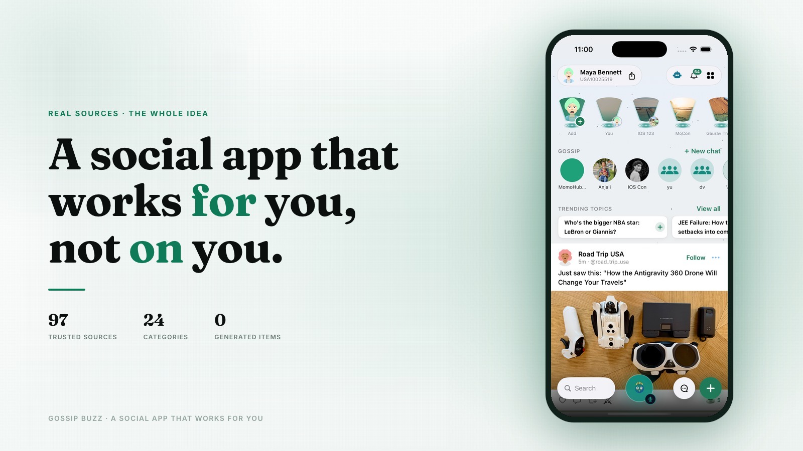 Agents that work for you, not on you