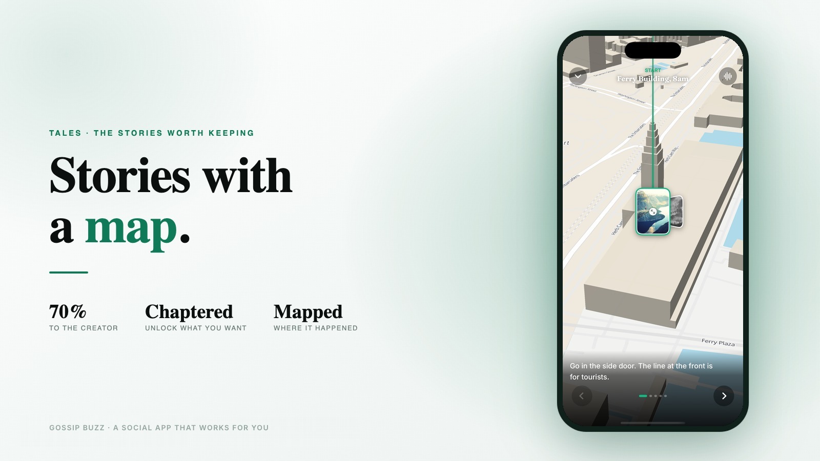 Tales — stories with a map